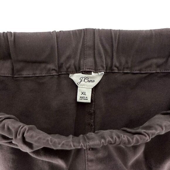 J. Crew Astrid wide-leg chino pant size XL Brown BH357 - Picture 4 of 8
